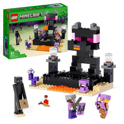 LEGO Minecraft The End Arena 21242 Bnuilding Toy Set; Fun Toy with Ender Dragon; Playset for Kids Aged 8 and Above