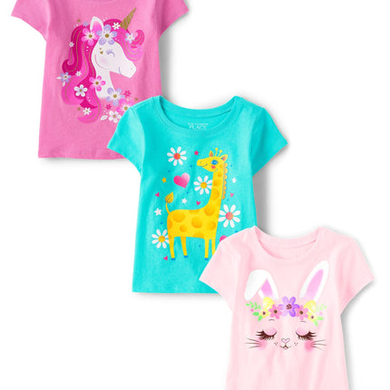The Children's Place Baby Toddler Girl Short Sleev