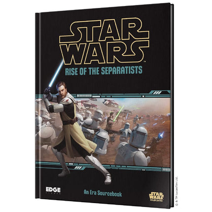Edge, Star Wars: Rise of the Separatists Sourcebook, RPG, Ages 12 Plus, 3-5 Players