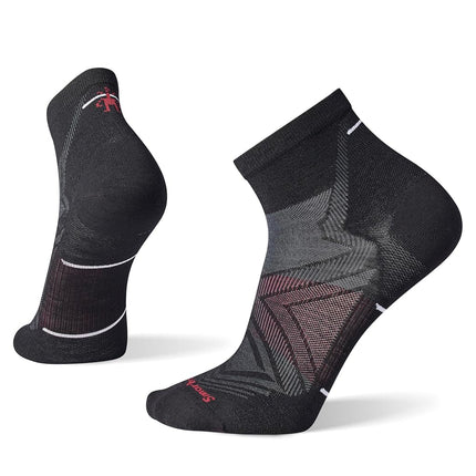 Smartwool Run Zero Cushion Ankle Socks, Black, X-L