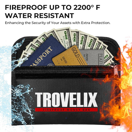 Book Safe with Combination Lock, Hidden Safe (10.9 x 7.7 x 1.8 Inch) with Fireproof Bag, Secret Diversion Safe, Hollow Book Box Hidden Storage, Money Safe Box for Cash (Bible)