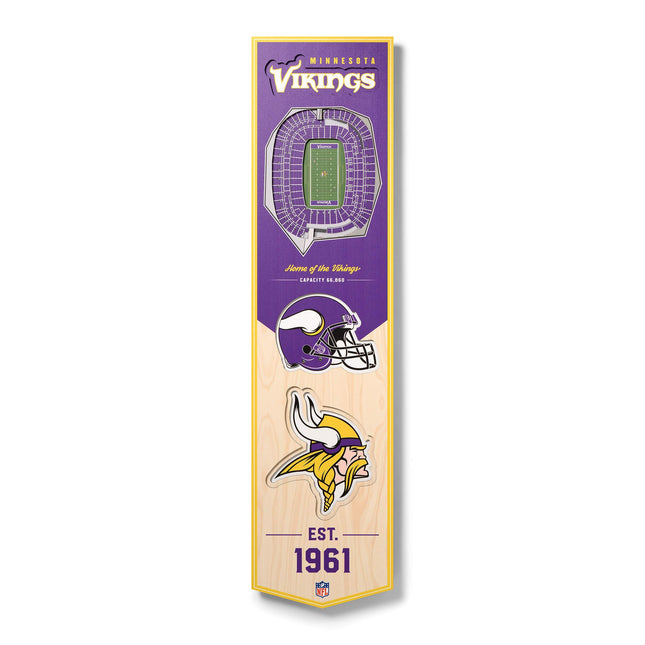 NFL Minnesota Vikings U.S. Bank Stadium 3D Stadium