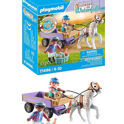 Playmobil 71496 Horses of Waterfall: Pony Carriage