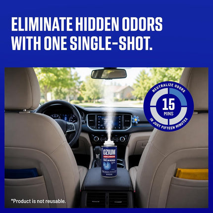 Ozium® Original - Eliminates Smoke & Odors Freshens Air - Car Home Office 2oz x4