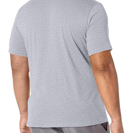Under Armour Men's Sportstyle Left Chest T-Shirt, Steel Light Heather//Black, 3X-Large Tall