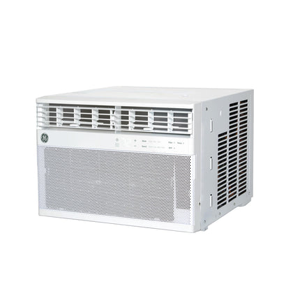 GE AWCS12WWA Window Air Conditioner, Wi-Fi Enabled, Energy-Efficient Cooling for Large Rooms up to 550 sq ft, Easy Install Kit, Control Using Remote or Smartphone App, New 12,000 BTU, White