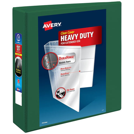 Avery Heavy-Duty View 3 Ring Binder, 2" One Touch 