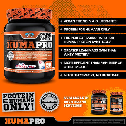 ALR Industries Humapro Rocket Pop, 1.8 Pound