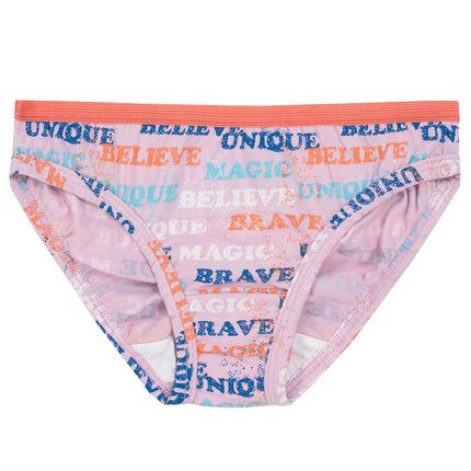 Fruit of The Loom Braguitas bikini de algodón para niña, paquetes múltiples, paquete de 20 - Colores variados, 4