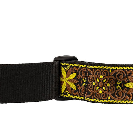 Fender Pasadena Woven Guitar Strap - Yellow Wallflower