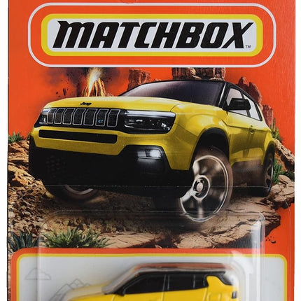 Matchbox Jeep Avenger, Yellow 1:64 Scale Car, 1 co