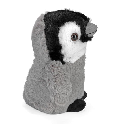 Wild Republic Emperor Penguin Chick Plush, Stuffed Animal, Plush Toy, Gifts for Kids, Hug'ems 7', Grey