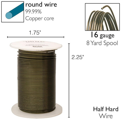 The Beadsmith Copper Jewelry Wire