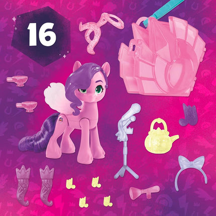 My Little Pony: Make Your Mark Toy Cutie Mark Magic Princess Pipp Petals - 3-Inch Hoof to Heart Pony with Surprise Accessories, Age 5 and Up