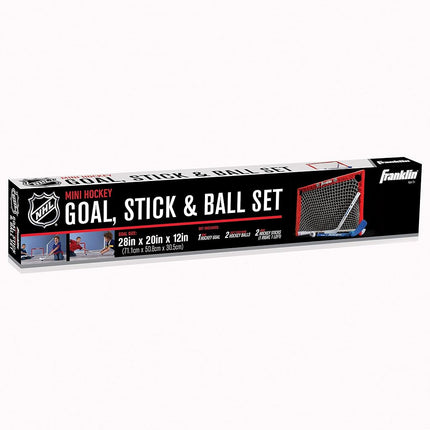 Franklin Sports NHL Street Hockey Goal, Stick and Ball Set
