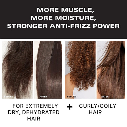COLOR WOW Extra Strength Dream Coat, powerful, ultra moisturizing, anti humidity treatment for extremely frizz prone hair; glassy smooth, straight + resistant styles up to 3-4 washes