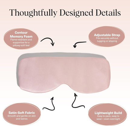 Kitsch Contour Pillow Eye Mask - Blush