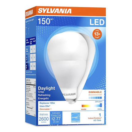 SYLVANIA 79735 LED A21 Bulb, 5000
