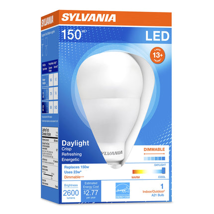SYLVANIA 79735 LED A21 Bulb, 5000