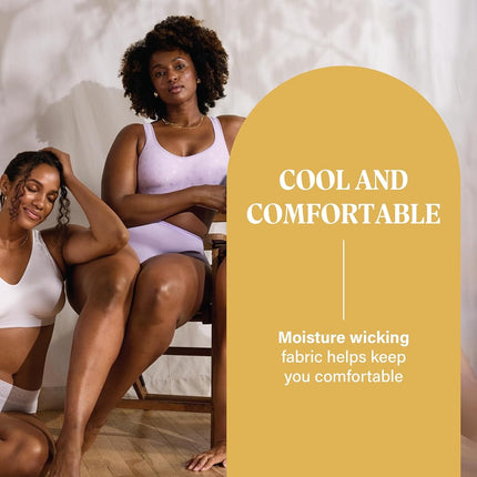 Bali Women's Comfort Revolution Shaping Wirefree With Smart Sizes bras, Nude, XXL UK