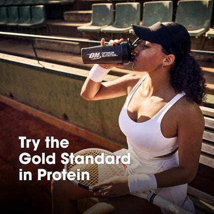OPTIMUM NUTRITION Gold Standard 100% Whey Protein Powder, Chocolate Hazelnut, 907g - [packaging may vary]