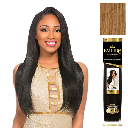 Sensationnel Empire Yaki weave hair - virgin Human