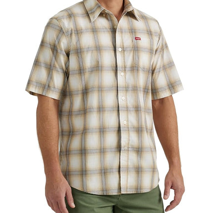 Wrangler Authentics Men's Short Sleeve Classic Pla