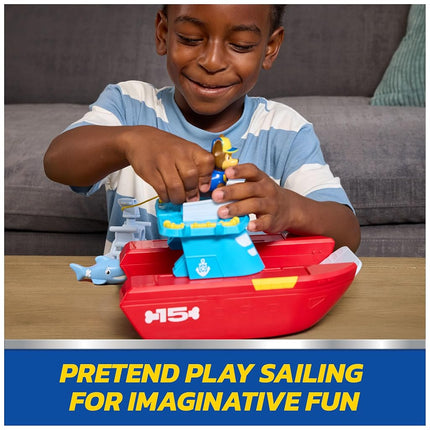 Paw Patrol Sea Patroller Vehicle with Chase and Shark Figure