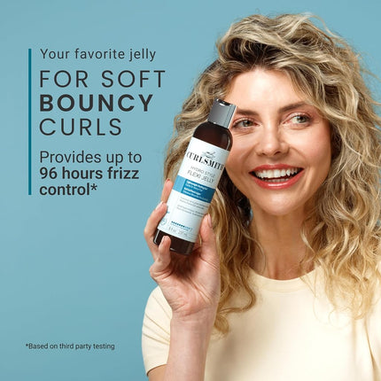 CURLSMITH - Hydro Style Flexi-Jelly - Vegan Defining Gel for Wavy, Curly or Coily Hair (2 fl oz)
