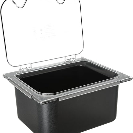 Tapa Carlisle CM10239Z07 Coldmaster EZ Access con muesca, tamaño 1/2, transparente (paquete de 2)