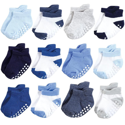 Hudson Baby Boys' 12-Pack Socks - blue/multi, 12 - 24 months
