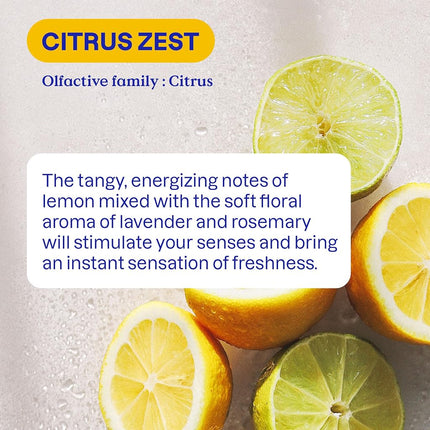 Attitude All Natural Fabric Softener, Hypoallergenic, With 100% Worry-Free Ingredients - Citrus Zest (40 Loads)