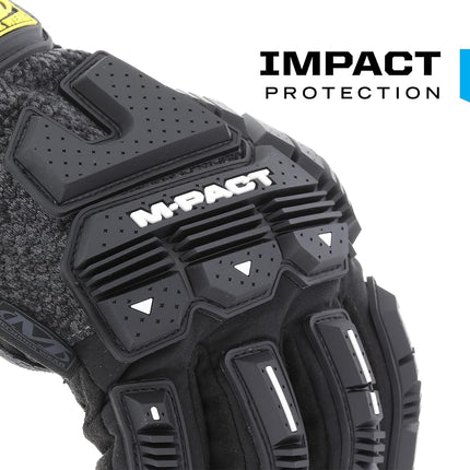 Mechanix Wear ColdWork M-Pact Winter Safety Gloves, Black/Grey - XXLarge