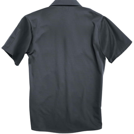 Red Kap Men's Short Sleeve Pro Airflow Work Shirt, Charcoal, XX-Large, Charcoal, XXXL