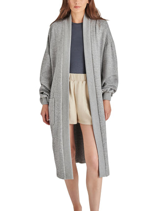 Steve Madden Women's Marla Coat, Heather Grey, XL