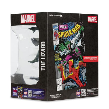 McFarlane Marvel The Lizard 1:10th Scale Collectible with Scene (SPIDER-MAN #2) Toys