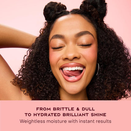 SheaMoisture Coconut & Hibiscus Hair Oil, Hydration & Anti-Frizz, for Curly, Coily & Wavy 97ML