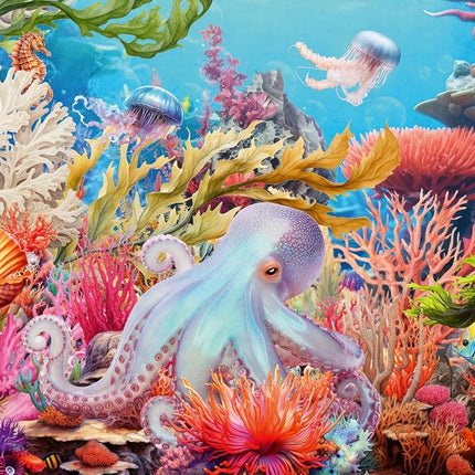 Ravensburger Children Puzzles Reef Life 500pLF - A