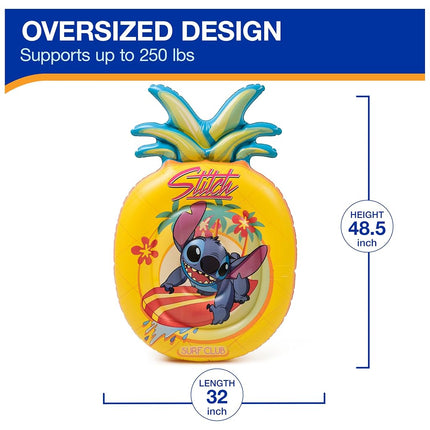 Swimways Stitch Oversized Pool Float, Inflatable Pool Floats & Kids Pool Toys, Swimming Pool Accessories & Beach Essentials for Teens Aged 14 & Up
