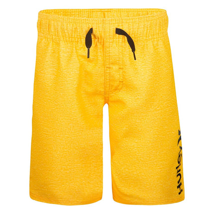 Hurley Boys' Pull on Swim Trunks, Laser Orange, Large