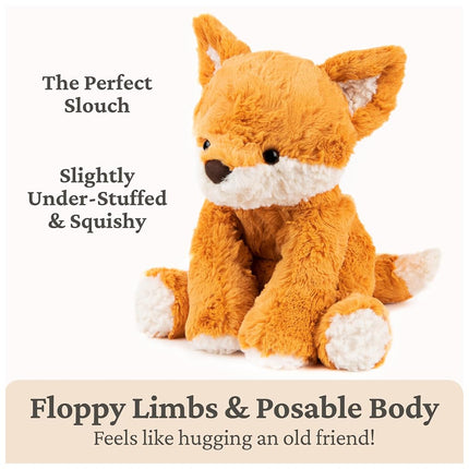 GUND Cozys Collection Fox Stuffed Animal Plush Toy for Ages 1 and Up, Orange, 10”