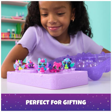 Hatchimals Alive, Neon Rainbow Egg Carton Toy with 5 Mini Figures in Colour Reveal Eggs and 11 Accessories, Kids’ Toys for Girls and Boys Aged 3 and up