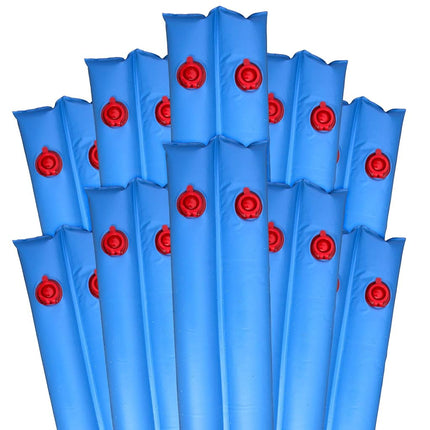 Pool Mate 1-3809-20-10 Extra Heavy-Duty 20 Gauge 8-Foot Blue Winter Water Bag For Swimming Pool Covers, 10-Pack