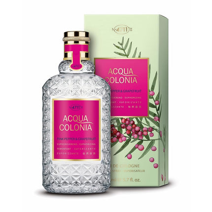 4711 Acqua Colonia Pink Pepper & Grapefruit Eau De Cologne Spray for Unisex 170 ml