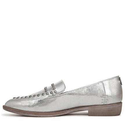 Blowfish Malibu Womens Harper Loafer, Silver, 9.5