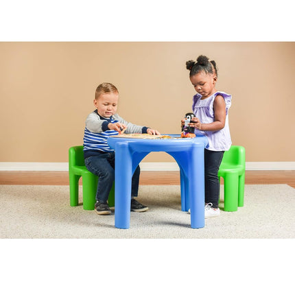 Little Tikes Bold 'n Bright Table and Chairs Set