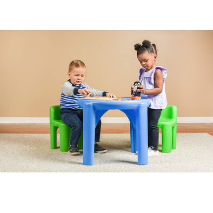 Little Tikes Bold 'n Bright Table and Chairs Set