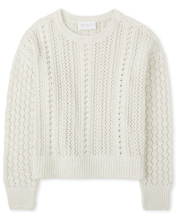 The Children's Place Girls' Long Sleeve Fashion Sw