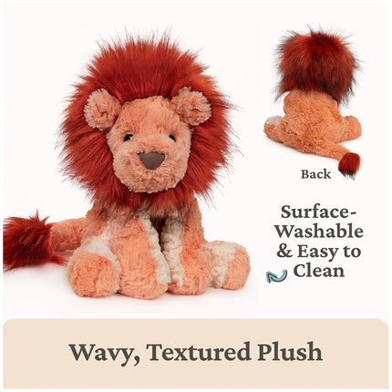 GUND Cozys Collection Lion Plush Stuffed Animal for Ages 0 and Up, Orange/Red, 10"