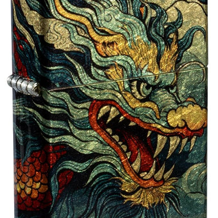 Zippo Lighter, Dragon Fusion Design